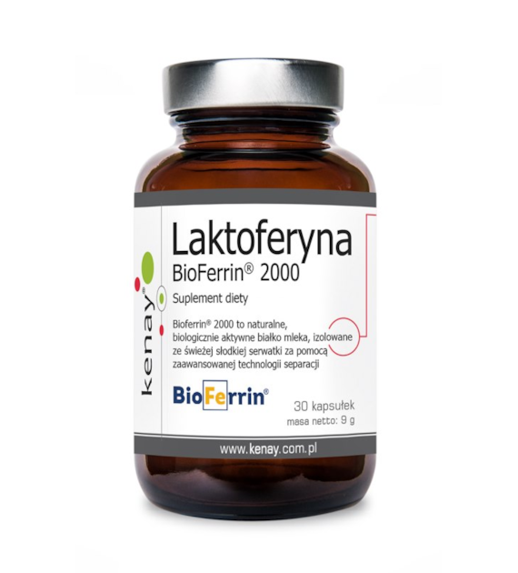 KENAY Laktoferyna Bioferrin 2000 (30 kaps.)