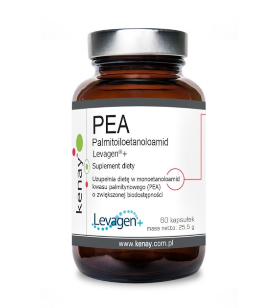 KENAY PEA Palmitoiloetanoloamid Levagen + 350 mg  (60 kaps.)