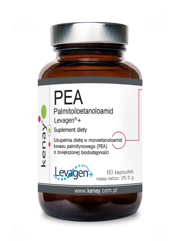 KENAY PEA Palmitoiloetanoloamid Levagen + 350 mg  (60 kaps.)