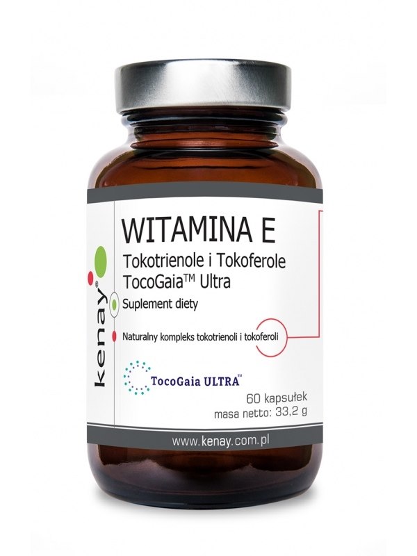 KENAY Witamina E Tokotrienole i Tokoferole TocoGaia Ultra (60 kaps.)