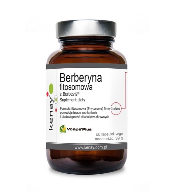 KENAY Phytosome Berberine with Berbevis (60 caps)
