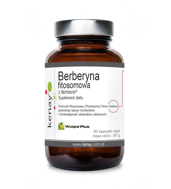KENAY Berberyna fitosomowa z Berbevis (60 kaps.)