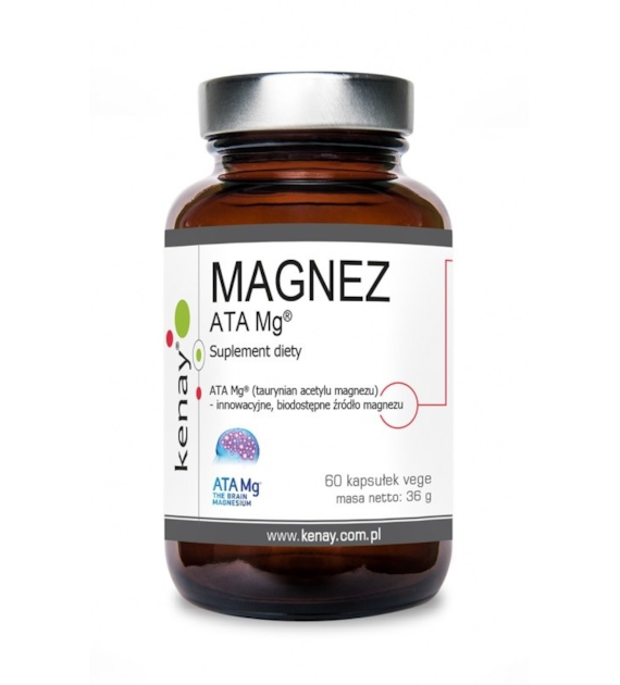 KENAY Magnez ATA Mg (60 kaps.)