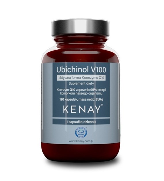 KENAY Ubiquinol V100 Active Coenzyme Q10, 100 mg (120 caps)