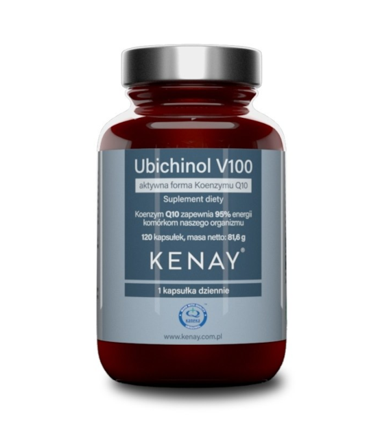 KENAY Ubichinol Koenzym Q10 V100 (120 kaps.)