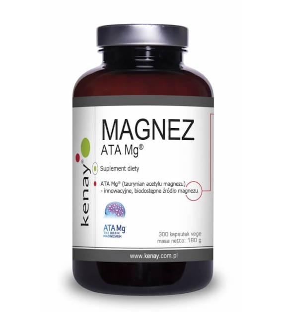 KENAY Magnez ATA Mg (300 kaps.)