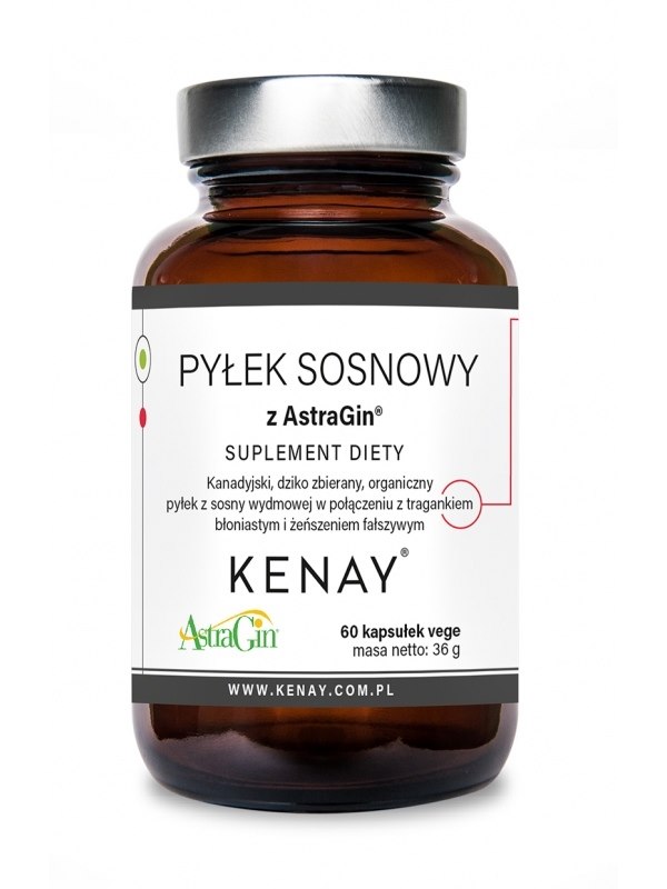 KENAY Pyłek sosnowy z AstraGin (60 kaps.)