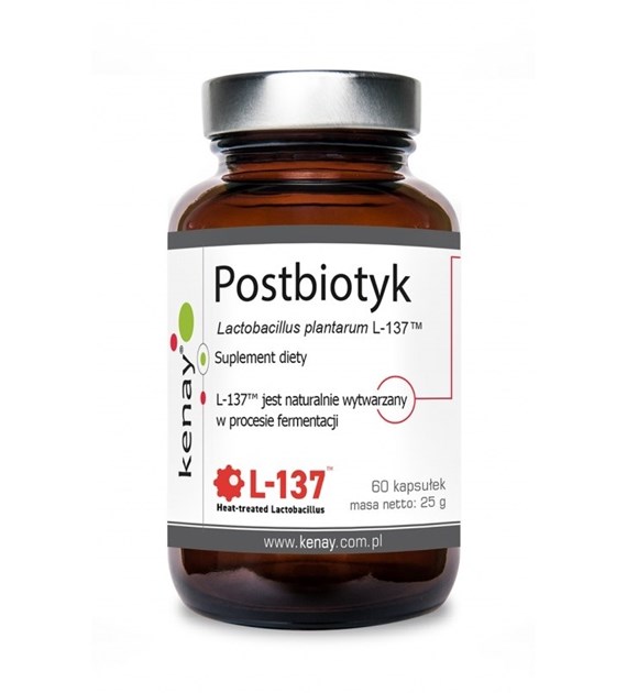 KENAY Postbiotic Lactobacillus plantarum L-137 (60 caps)