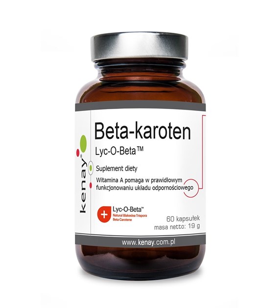 KENAY Beta karoten (Prowitamina A) Lyc-O-Beta (60 caps.)