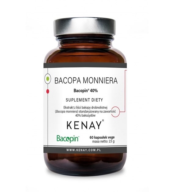 KENAY Bacopa monniera Bacopin 40% (60 caps)