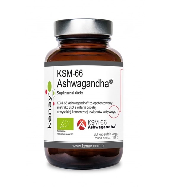 KENAY Ashwagandha KSM-66 (60 caps)