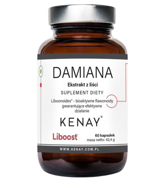 KENAY DAMIANA Ekstrakt z liści (60 kaps.)