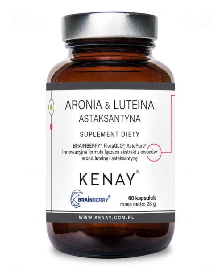 KENAY Aronia & Luteina Astaksantyna (60 kaps.)