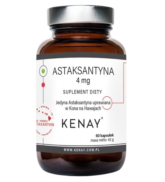 KENAY Astaksantyna 4 mg (60 kaps.)