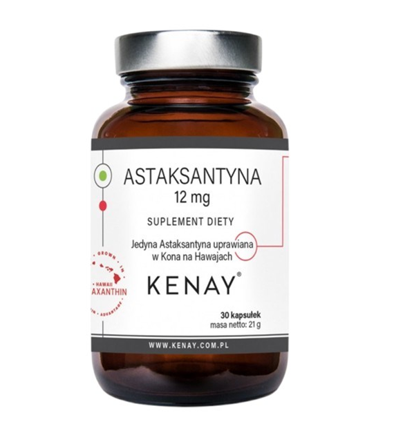 KENAY Astaksantyna 12 mg (30 kaps.)