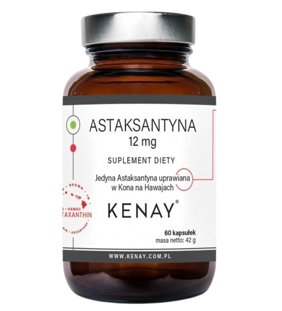 KENAY Astaksantyna 12 mg (60 kaps.)