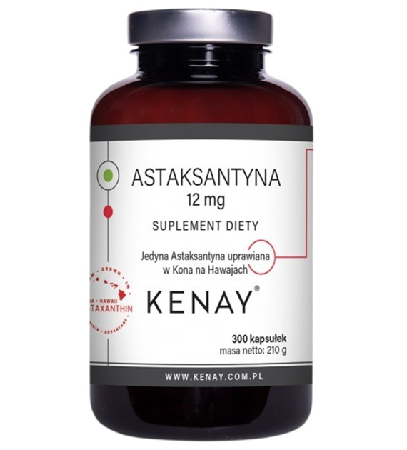 KENAY Astaksantyna 12 mg (300 kaps.)