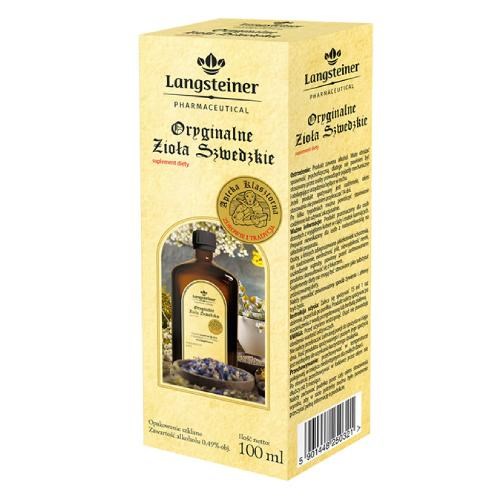 LANGSTEINER Oryginalne Zioła Szwedzkie (100 ml)