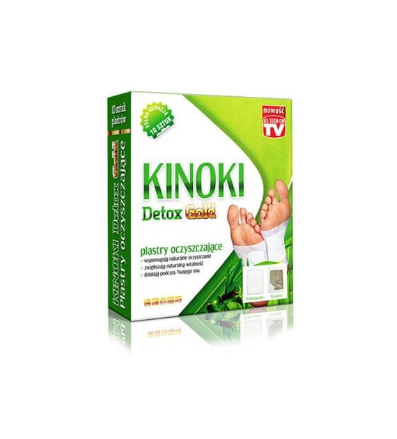AURA HERBALS KINOKI Detox Gold Cleansing Patches (10 pcs.)