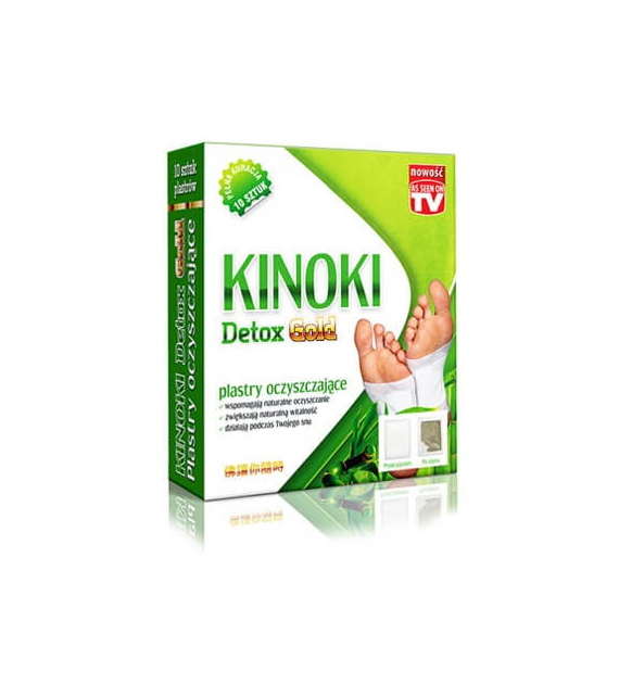 AURA HERBALS Plastry Oczyszczające KINOKI Detox Gold (10 szt.)