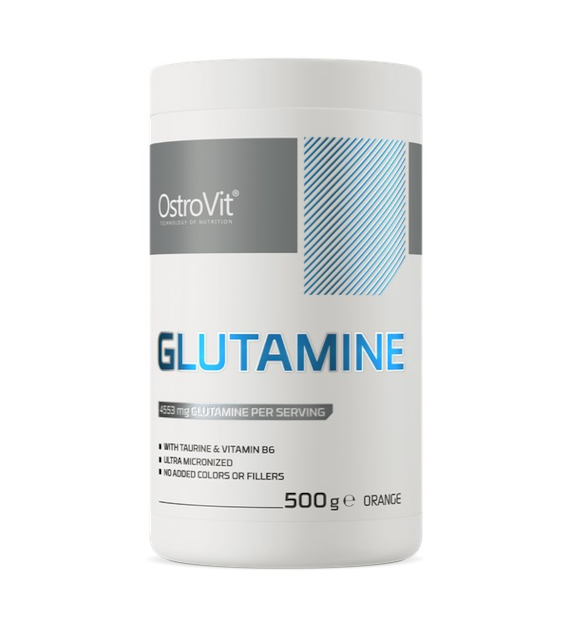 OSTROVIT Glutamina - smak pomarańczowy (500 g)