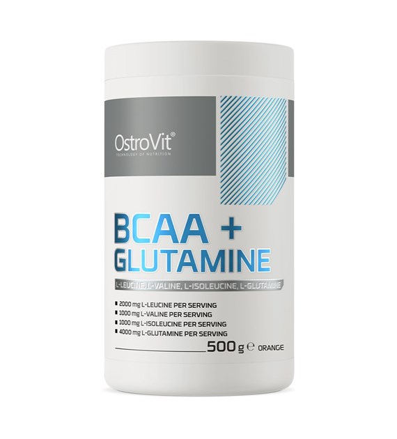 OSTROVIT BCAA + Glutamine  orange (500 g)