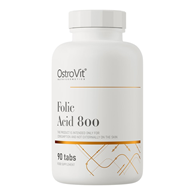 OSTROVIT Folic Acid 800 - Kwas Foliowy (90 tabl.)