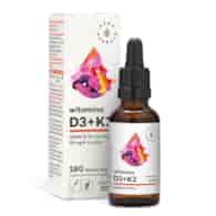AURA HERBALS Witamina D3 + K2mk7 w kroplach (30 ml)