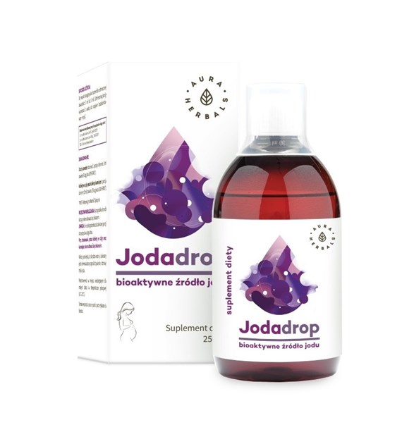 AURA HERBALS Jodadrop, bioactive source of iodine, liquid (250 ml / 8,45 fl. oz.)