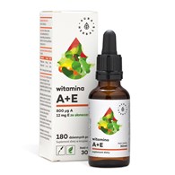 AURA HERBALS Witamina A + E - Suplement diety w kroplach (30 ml)