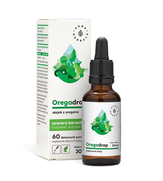 AURA HERBALS Oregadrop, Oregano Oil (30 ml / 1 fl. oz.)