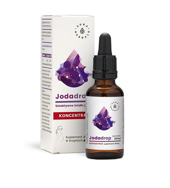 AURA HERBALS Jodadrop, bioactive source of iodine, concentrate (30 ml / 1 fl. oz.)