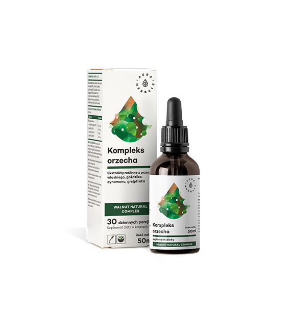 AURA HERBALS Kompleks orzecha - Walnut Natural Complex (50 ml)