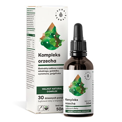 AURA HERBALS Kompleks orzecha - Walnut Natural Complex (50 ml)