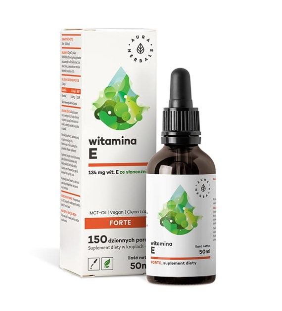 AURA HERBALS Vitamin E, MCT (50 ml / 1,69 fl. oz.)