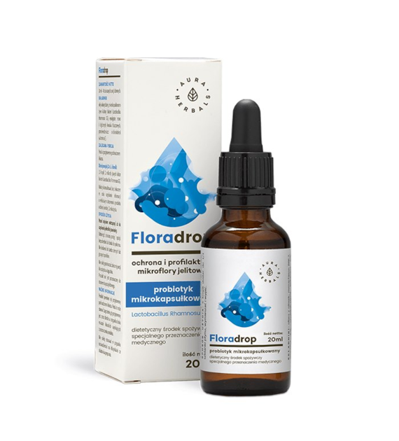 AURA HERBALS Floradrop, Lactobacillus Rhamnosus GG (20 ml / 0,68 fl. oz.)