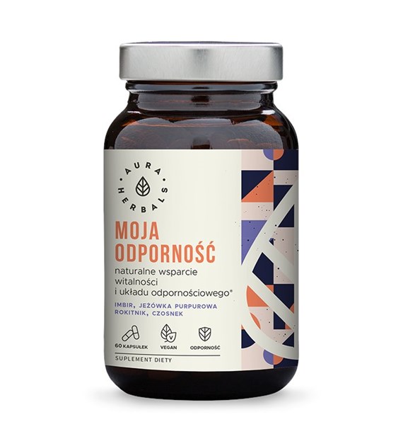 AURA HERBALS Immune System Support, Natural Complex (60 caps)