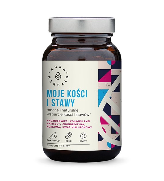 AURA HERBALS Moje Kości i Stawy - Mocne Wsparcie (60 kaps.)