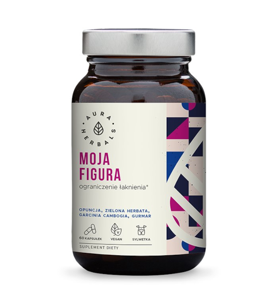 AURA HERBALS Moja Figura - Ograniczenie Łaknienia (60 kaps.)