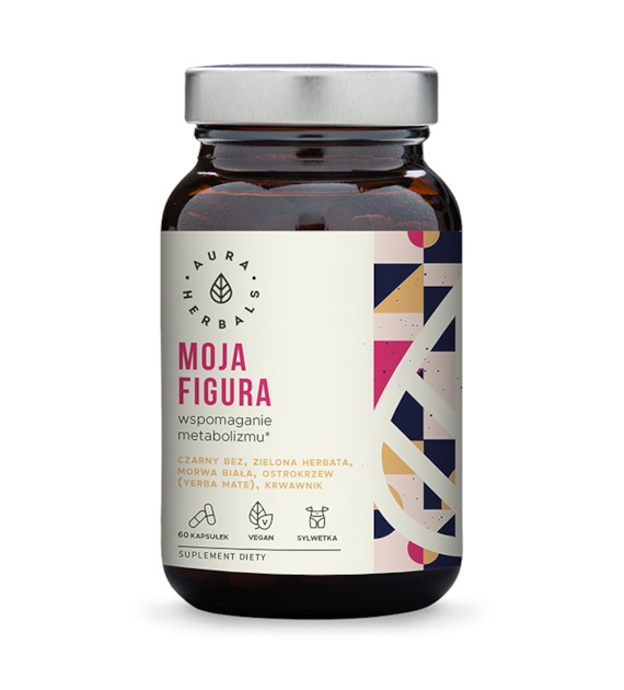 AURA HERBALS Moja Figura - Wspomaganie Metabolizmu (60 kaps.)
