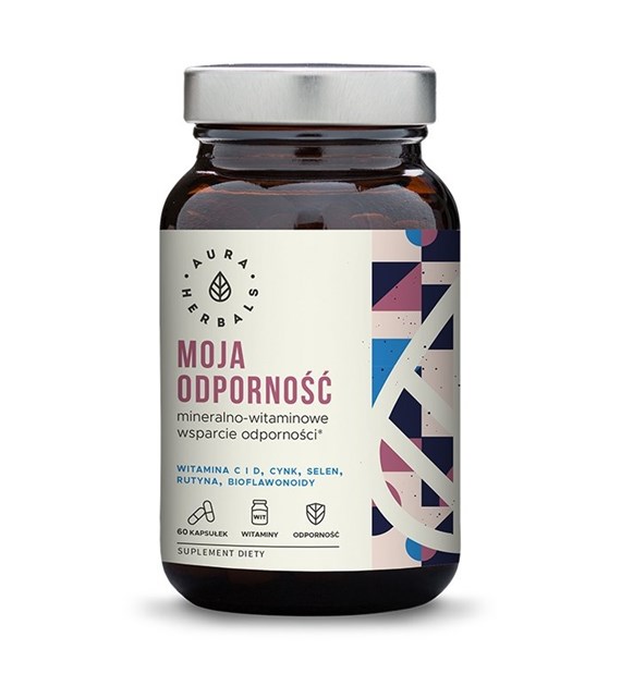 AURA HERBALS Immune System Support, Minerals and Vitamins (60 caps)