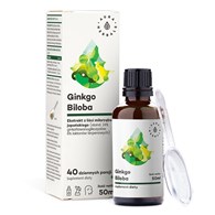 AURA HERBALS Ginkgo Biloba - ekstrakt Miłorząb Japoński 50:1 (50 ml)