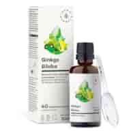 AURA HERBALS Ginkgo Biloba - ekstrakt Miłorząb Japoński 50:1 (50 ml)