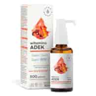 AURA HERBALS Witamina A + D3 + E + K2 MK7 (ADEK) - dla rodziny (50 ml)