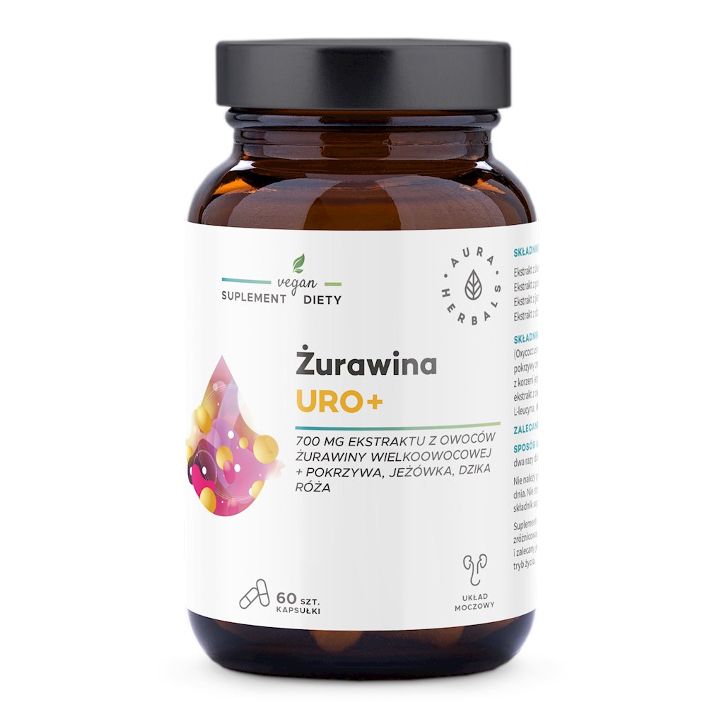 AURA HERBALS Cranberry Uro+ (60 caps)