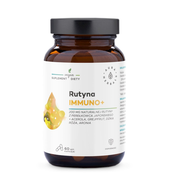 AURA HERBALS Rutyna Immuno+ (60 kaps.)