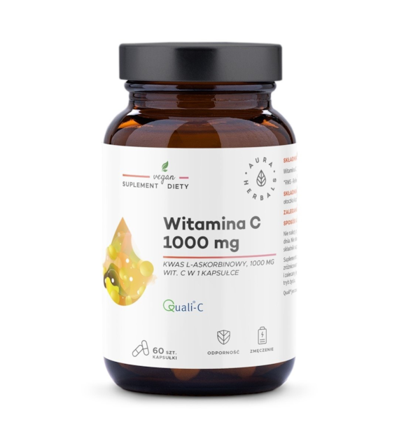 AURA HERBALS Witamina C 1000 mg (60 kaps.)