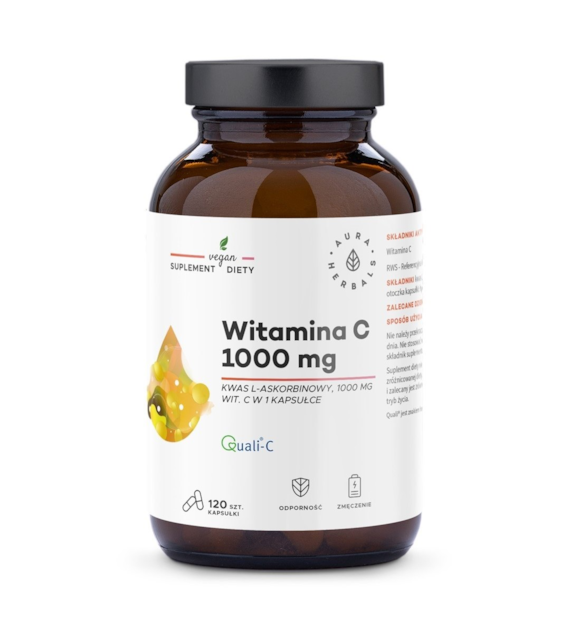 AURA HERBALS Witamina C 1000 mg (120 kaps.)