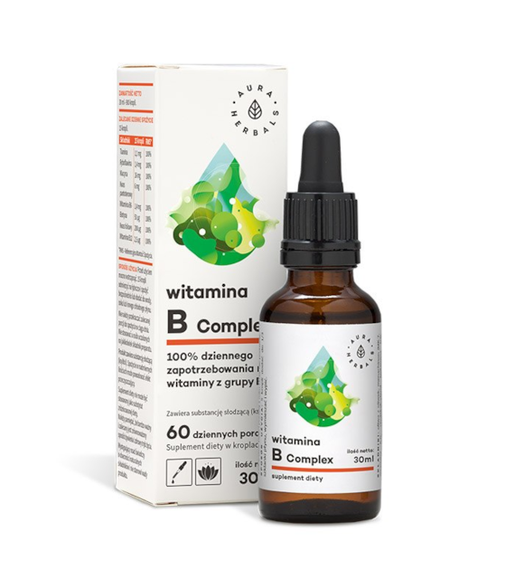 AURA HERBALS Witamina B Complex (30 ml)