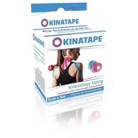 AURA HERBALS Kinatape - plastry do kinesiotapingu - kolor niebieski (5 m x 5 cm)